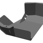 BROWN DAVIS FORD EVEREST 2015-2022 DOES NOT FIT BI-TURBO MODEL UNDERBODY PROTECTION - AD-BLUE