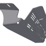 BROWN DAVIS TOYOTA LANDCRUISER 75 SERIES ALL 6 CYL MODELS UTE/TROOP-1HZ & EFI DIESEL & PETROL UNDERBODY PROTECTION - FRONT