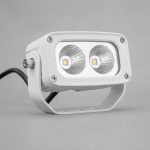 Marine White 20W Twin LED Flood Light