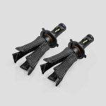 H4 Blackout LED Headlight Globes