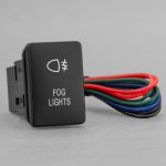 Short Type Push Switch To Suit Toyota / Mitsubishi | Fog Lights