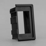 End Panel Holder Housing for Rocker Switches