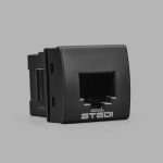 Square Type RJ45 UHF Switch Insert