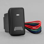 Tall Type Push Switch To Suit Toyota | LED Light Bar