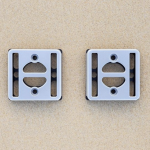 CHIEF PRODUCTS ROOF RACK (2x Tie-Down Plates)