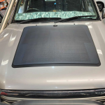 Bonnet Solar Panel - Toyota Landcruiser 100 Series - 115-Watt