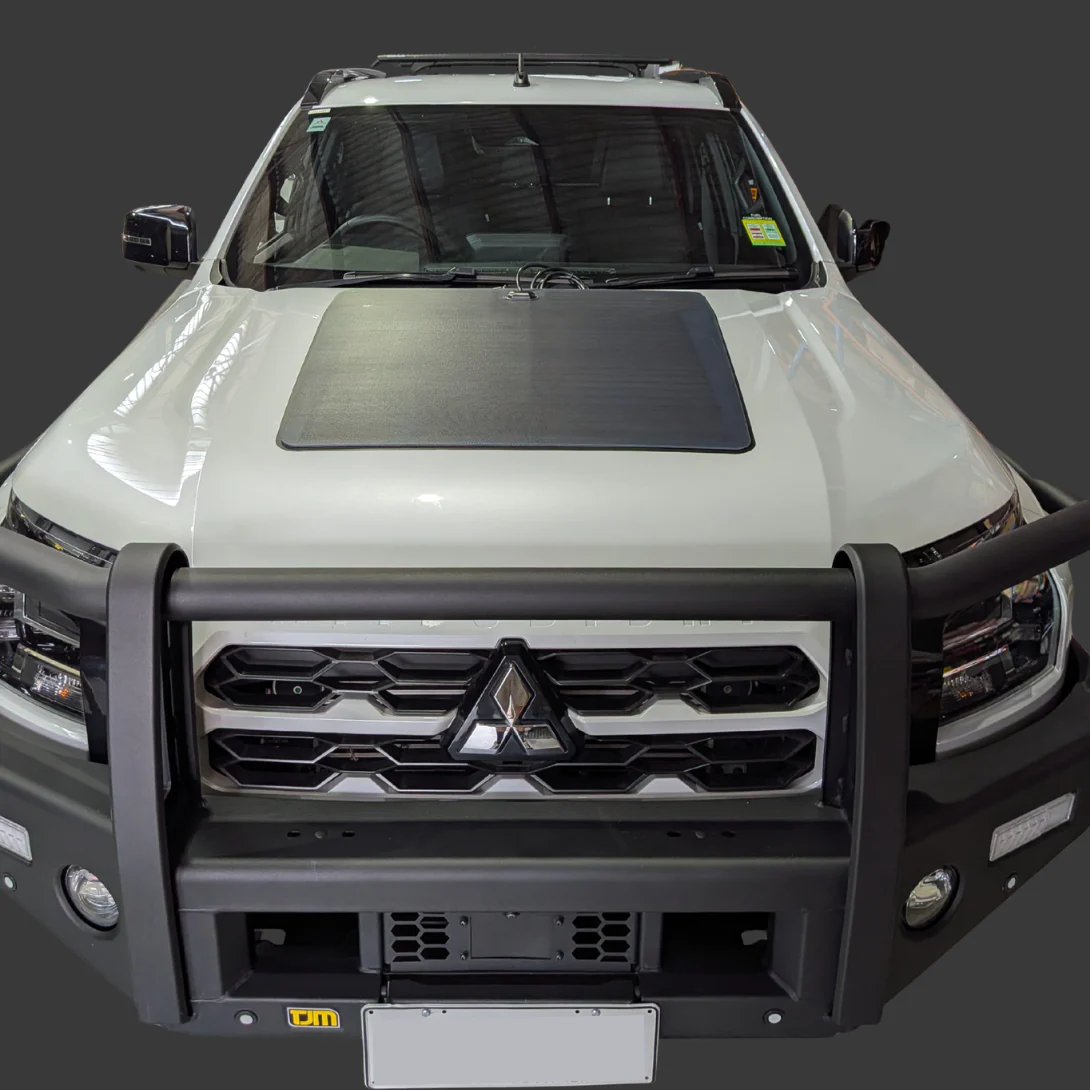 1_d629cf25-fe33-44ca-a1d3-5034aef91782 Bonnet Solar Panels - Mitsubishi Triton MV (2025-Current) 100-Watt - Image 1