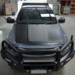 Bonnet Solar Panel - Isuzu D-Max (2024-Current) 75-Watt