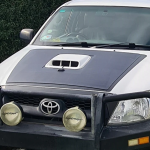 Bonnet Solar Panel - Toyota Hilux 7th Generation (2005-2010) Diesel - 110-Watt