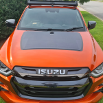 Bonnet Solar Panel - Isuzu D-Max (2017 to 2024) 100-Watt
