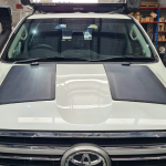 Bonnet Solar Panel - Toyota Landcruiser LC200 - 100-Watt