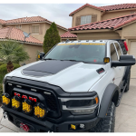 Bonnet Solar Panel - Dodge RAM 2500HD 3500HD (2019-Current) 100-Watt