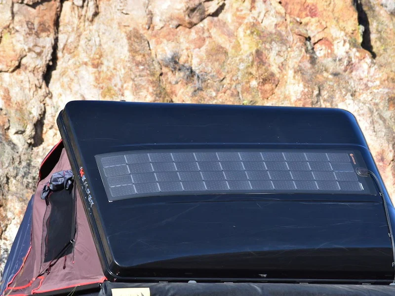 VSS-solar-panel-roof-top-tent-ikamper I-Kamper 2.0 & 3.0 Semi-Flexible Solar Panel (1365mm x 380mm) 90-Watt - Image 1