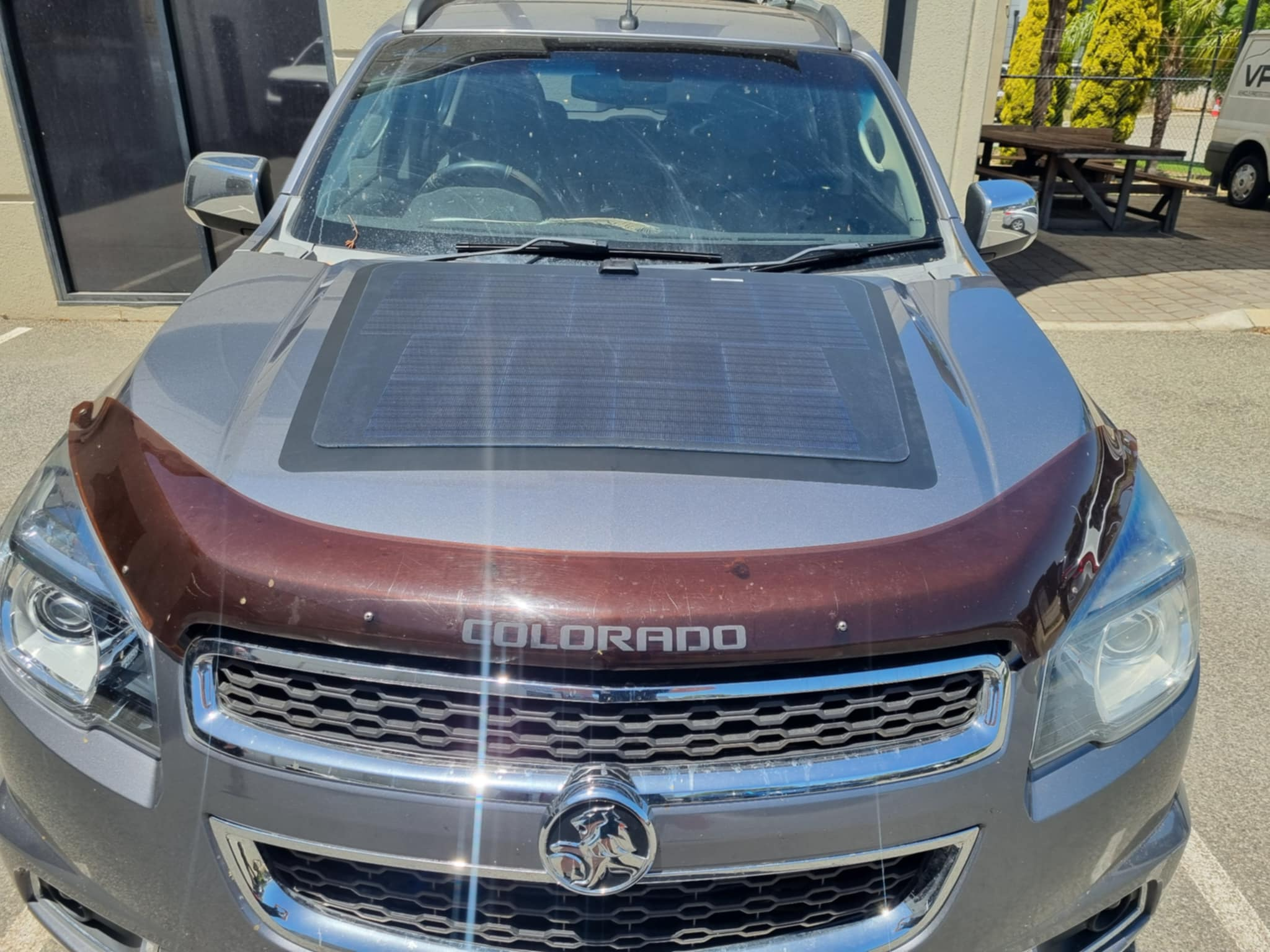 db6e9dbb-093e-4997-bce7-184b4a2ac8bf Bonnet Solar Panel- Holden Colorado (2012-2016) 90-Watts - Image 1